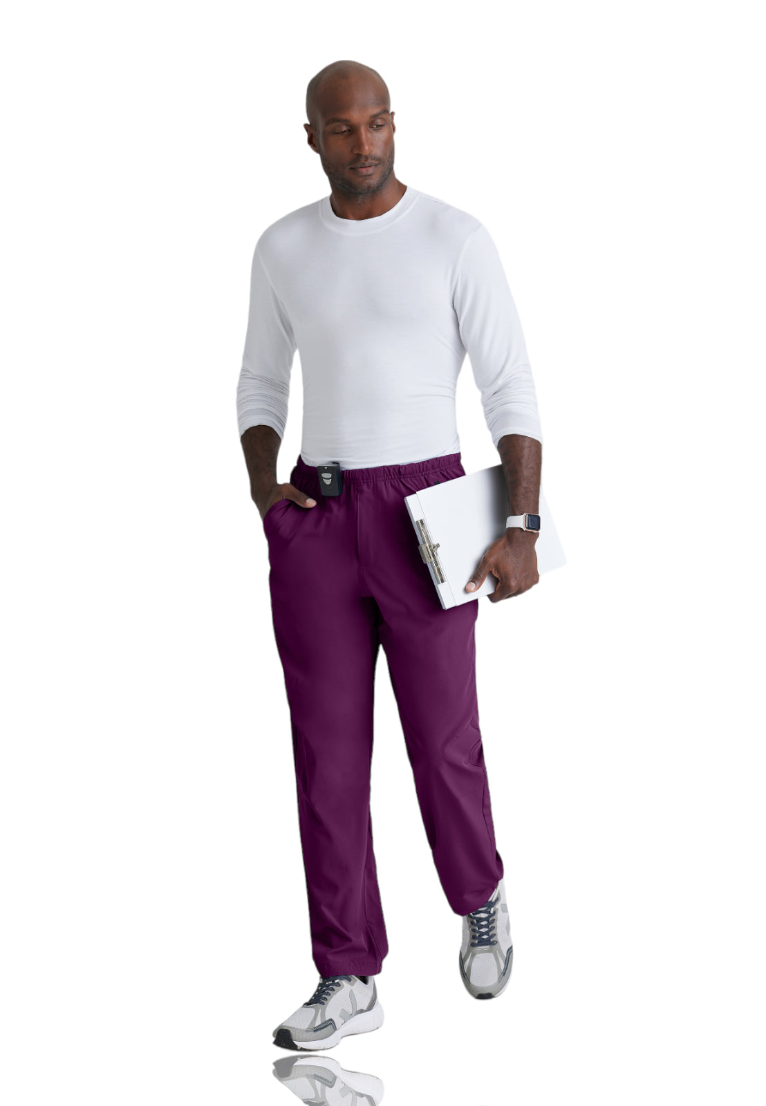 Men's 7 Pockets 4-Way Stretch Fabric Amplify Scrub Pant